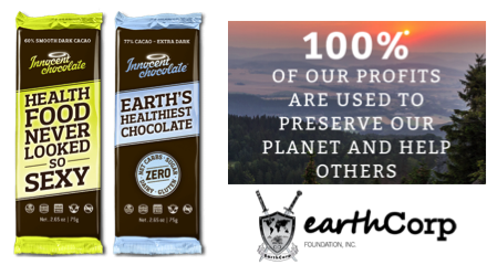 Innocent Chocolate pledges to use 100% of its profits to preserve the planet and help others