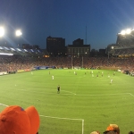 View from the stands during a FC Cincinnati home match. FCC has built the blueprint for entering a saturated market.