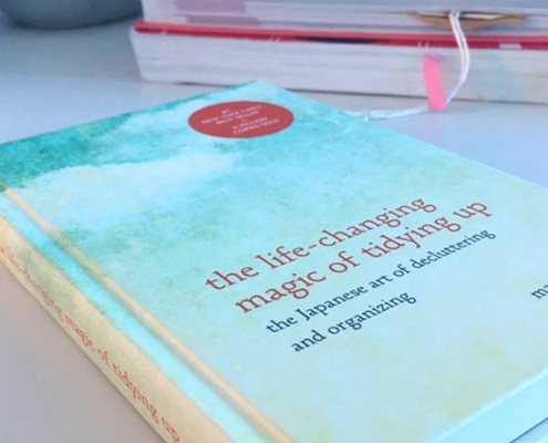 The cover of "The Life-Changing Magic of Tidying Up"