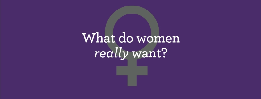 The SheQ™ Test: What do women really want?