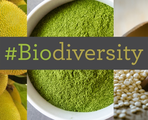 Image showing three different ingredients showcasing biodiversity at the Winter Fancy Food Show