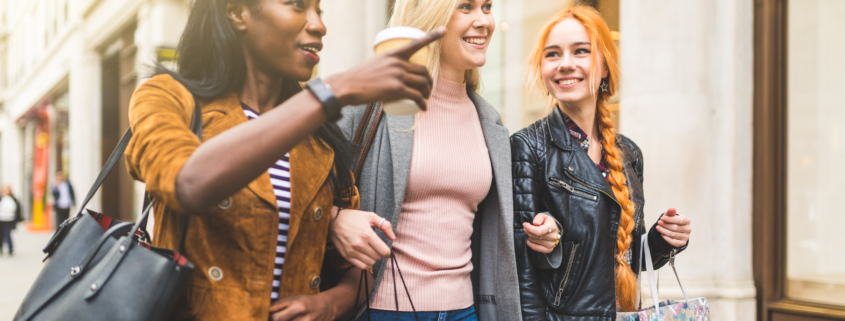 Multiracial group of women shopping and walking in London. How to maximize the benefits and avoid the pitfalls of corporate advocacy.